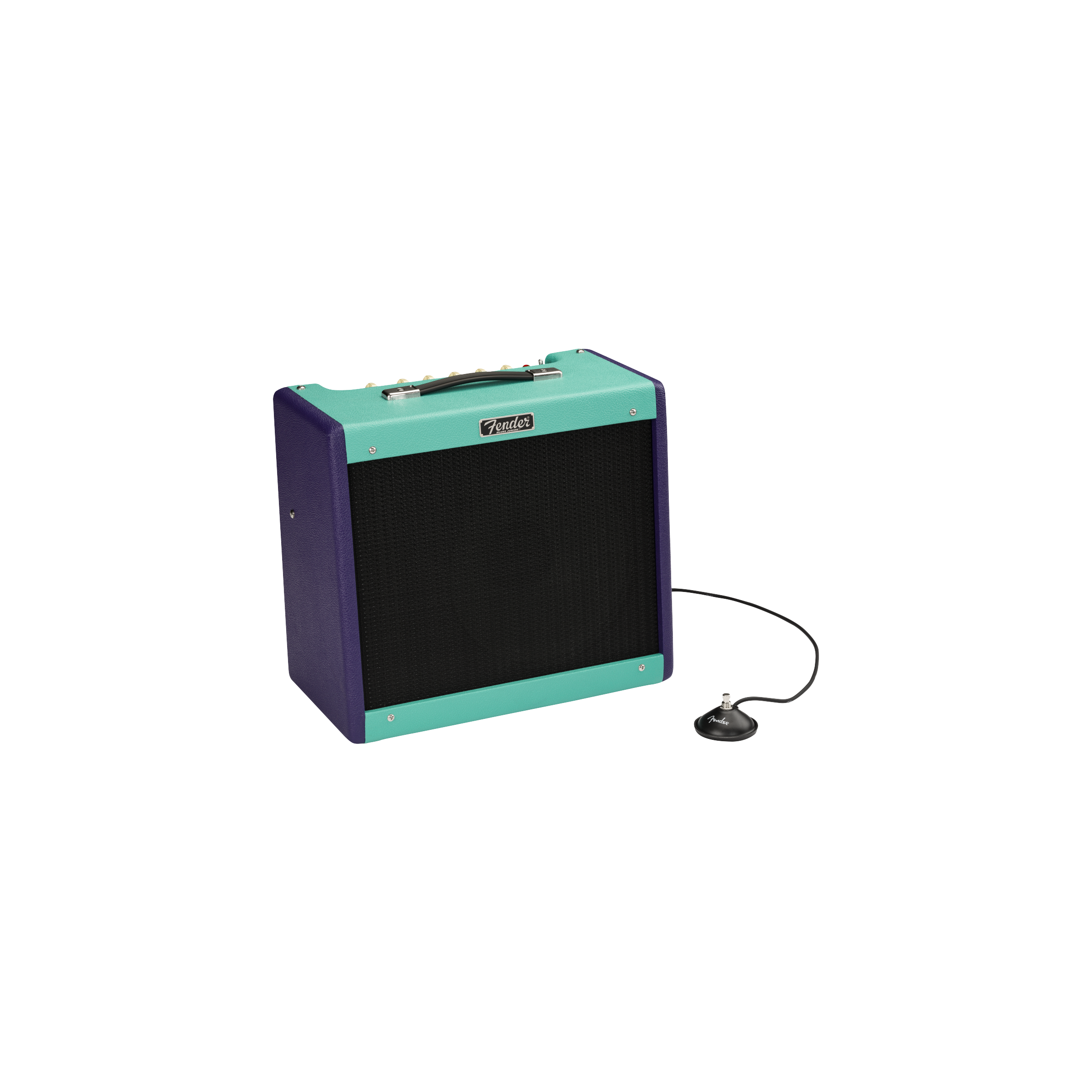 Fender Blues Junior IV Ltd. Edition - Purple/Seafoam - Image 4