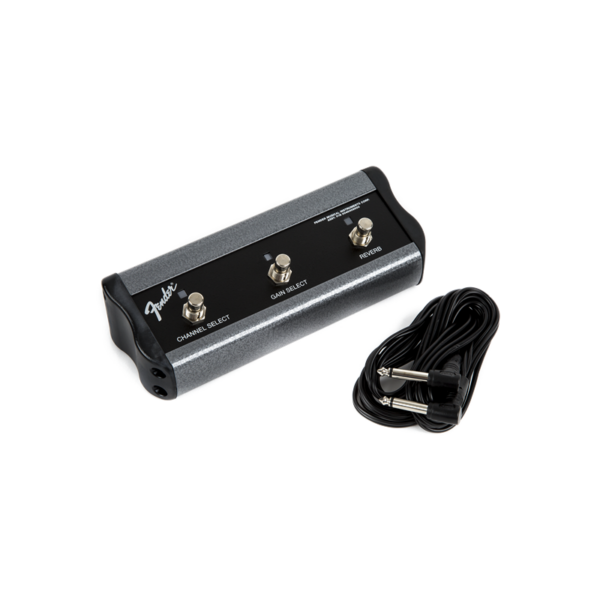 Fender 3-Button Footswitch – Channel/Gain/Reverb, 1/4"