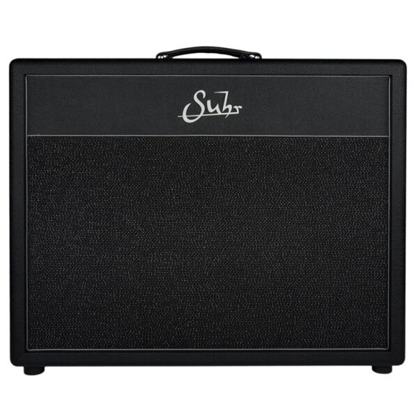Suhr Hedgehog 2x12 Cabinet - Celestion G12-65H, Black/Silver