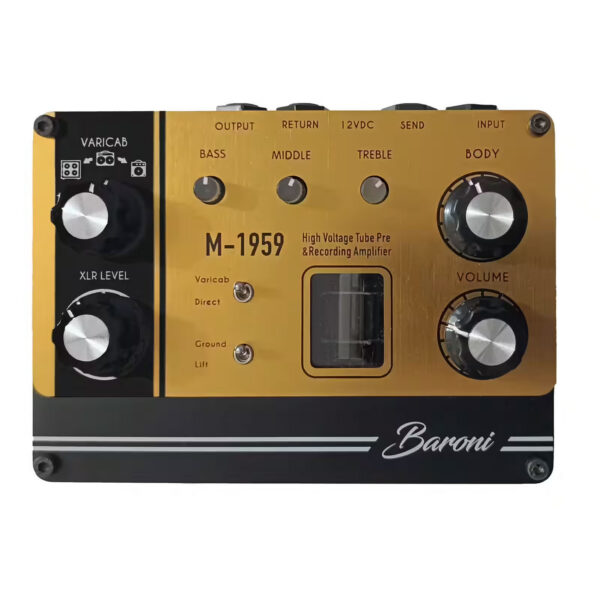 Baroni M-1959 Recording Tube Preamp – British Rock Tone