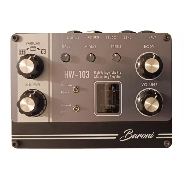 Baroni HW-103 Tube Preamp – HiWatt-Voiced DI/Pedal