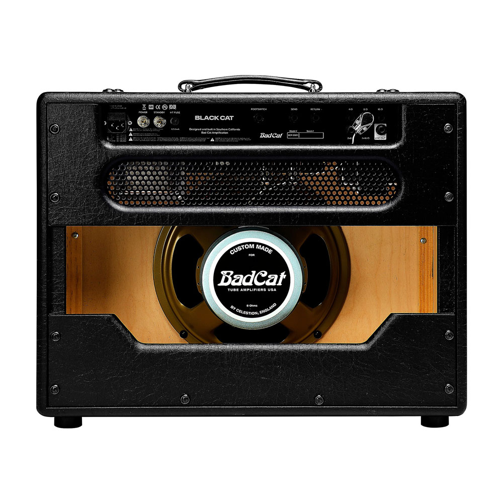 Bad Cat Black Cat 1x12 20W Tube Combo Amp - Black - Image 2