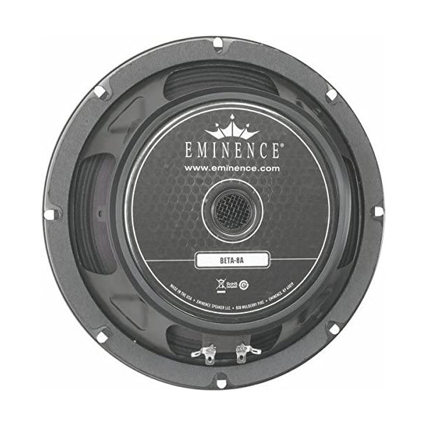 Eminence Beta-8A 8" Speaker – 8 Ohm, 225W