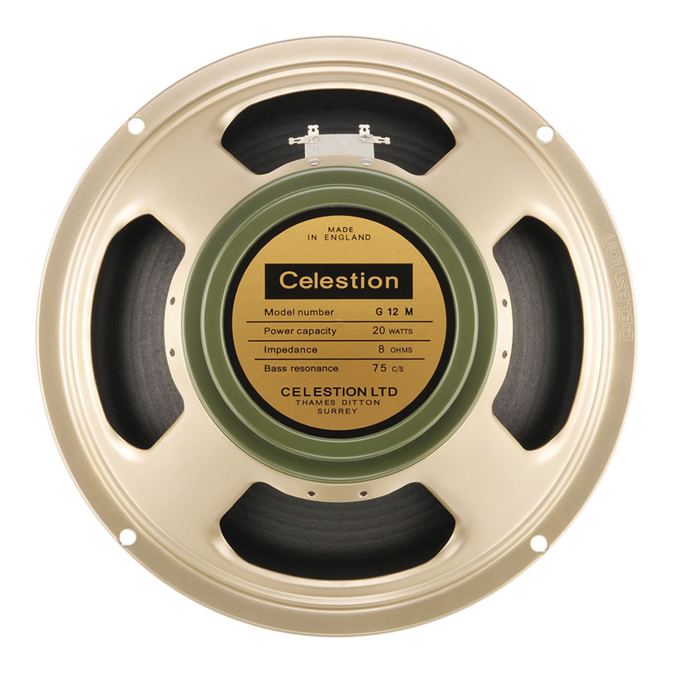 Celestion Heritage G12M Greenback 12" 20W Speaker T1220-67/P