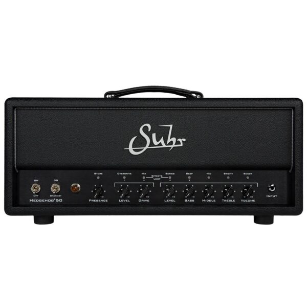 Suhr Hedgehog 50 Head - Black Tolex, 120V